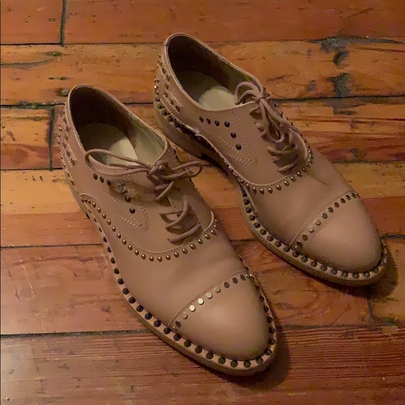 Zadig and Voltaire Youth Clous Derby Shoes - Picture 1 of 4